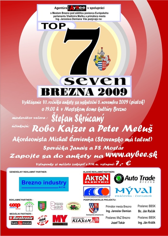 TOP seven (7) Brezna 2009